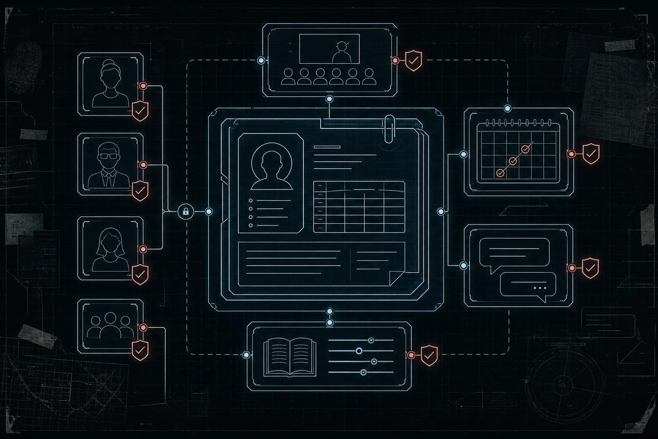 Technical systems artwork for School Management